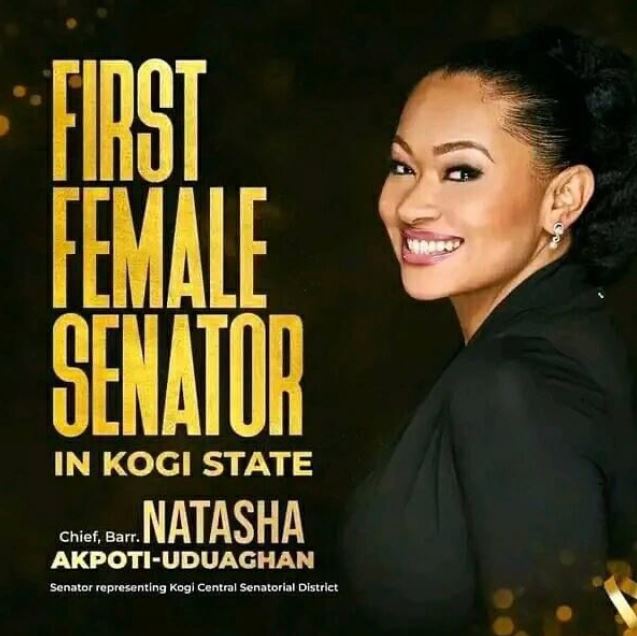 Natasha Akpoti Uduaghan becomes first female senator in kogi state