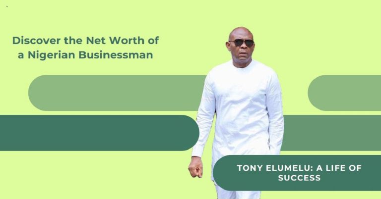 Tony Elumelu Net Worth and Life