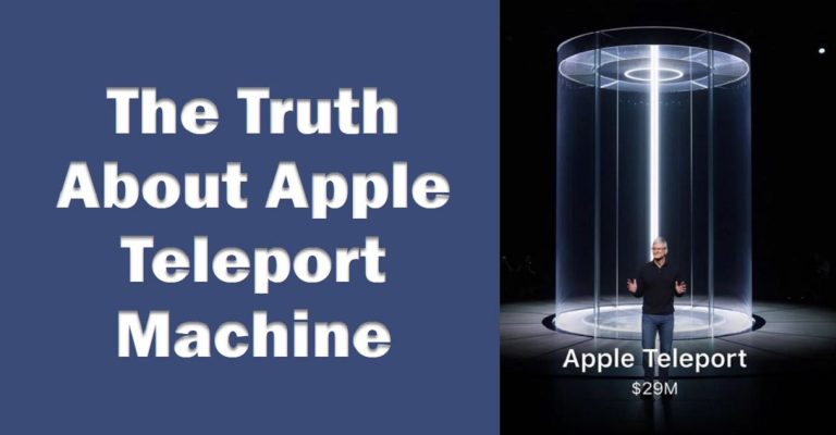 Apple Teleport Machine real or fake? (Revealed)