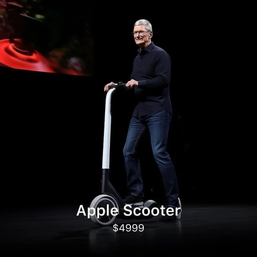 Apple scooter