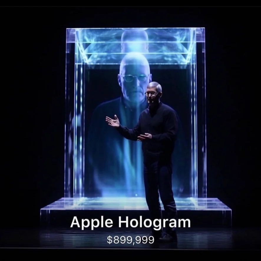 Apple hologram